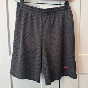 Nike Dri-FIT Charcoal and Fuchsia Shorts